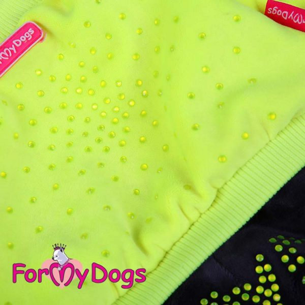 velour suit for dogs in yellow kc-005
