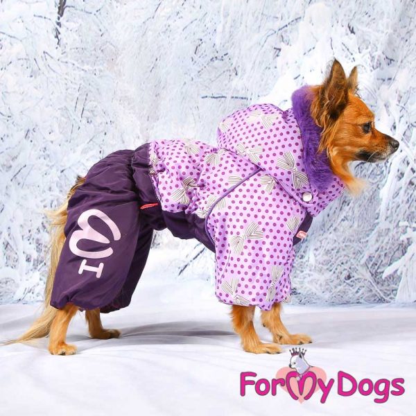female overall for dogs in blue km-001f