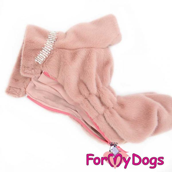 Overall Female Dog in Pink km-004f