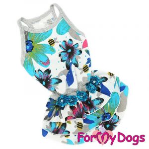 dress female with a pattern of flowers pl-001f